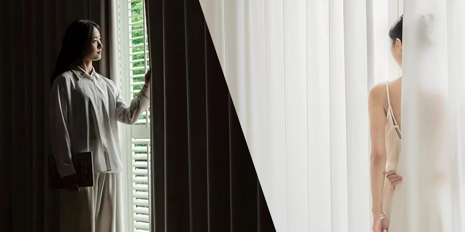 Qual a diferença entre uma cortina blackout e uma cortina corta luz? Entenda qual é a ideal para você!