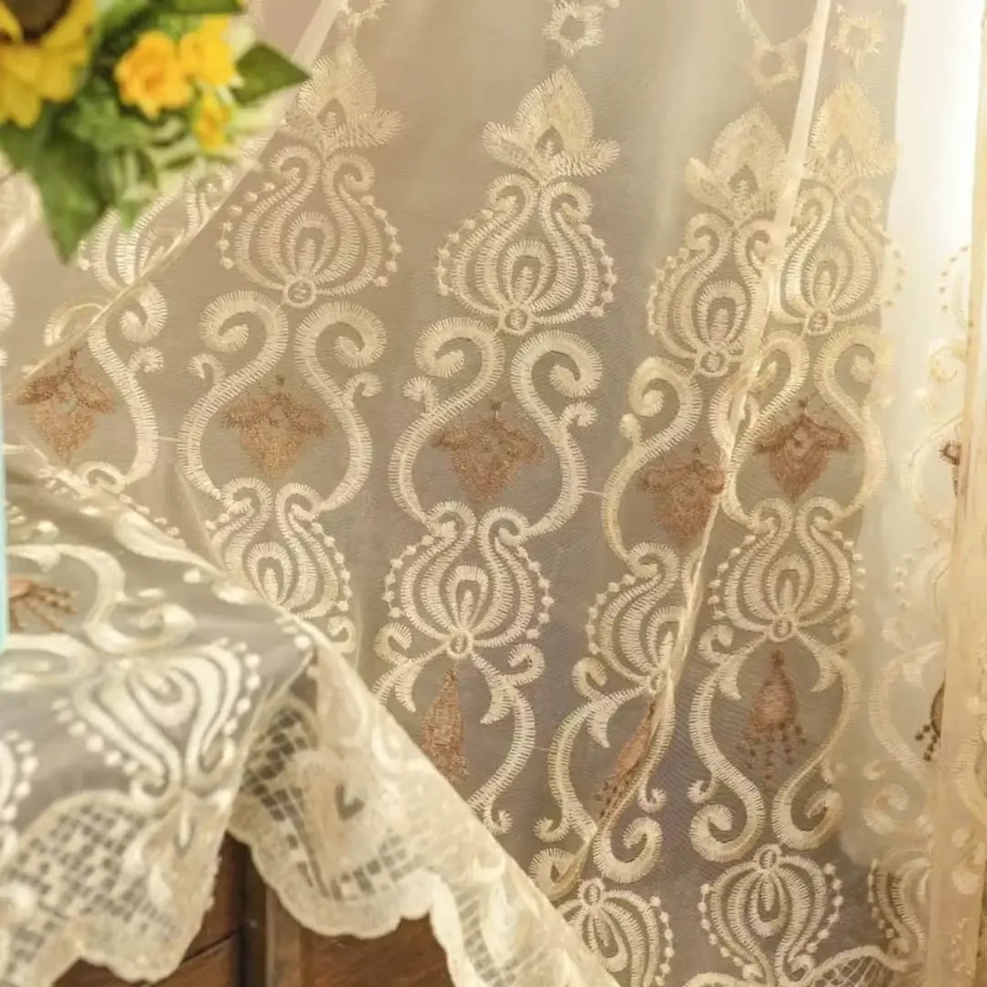 Cortina-Voil-Dourado-Real-Tule-Bordado-10m-x-2,50m-Sala-&-Quarto-Éclat-D'Or-Dona-Cortina-5