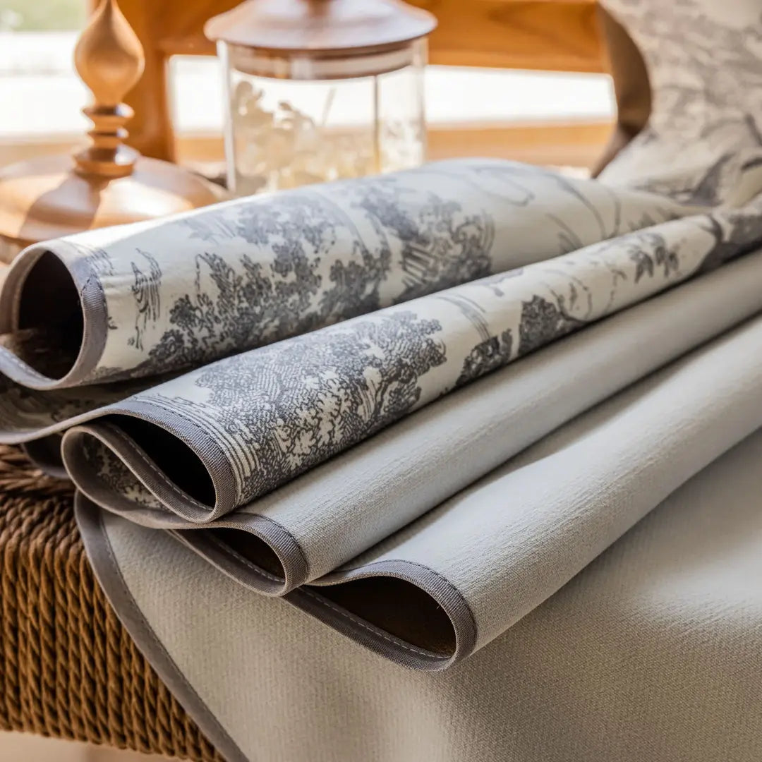 Cortina-Blackout-Chenille-Cinza-Estampada-Bicolor-para-trilho-4m-x-2,50m-Sala-&-Quarto-Sylvana-Dona-Cortina-5