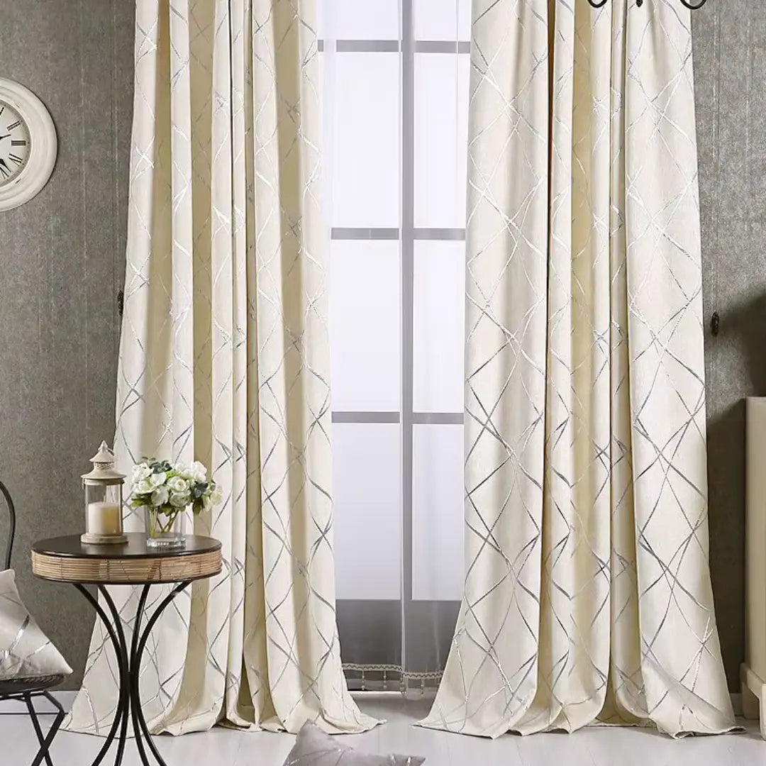 Cortina-Blackout-Jacquard-Chenille-Moderno-4m-x-2,50m-Sala-&-Quarto-Celestia-Bege-Dona-Cortina-7