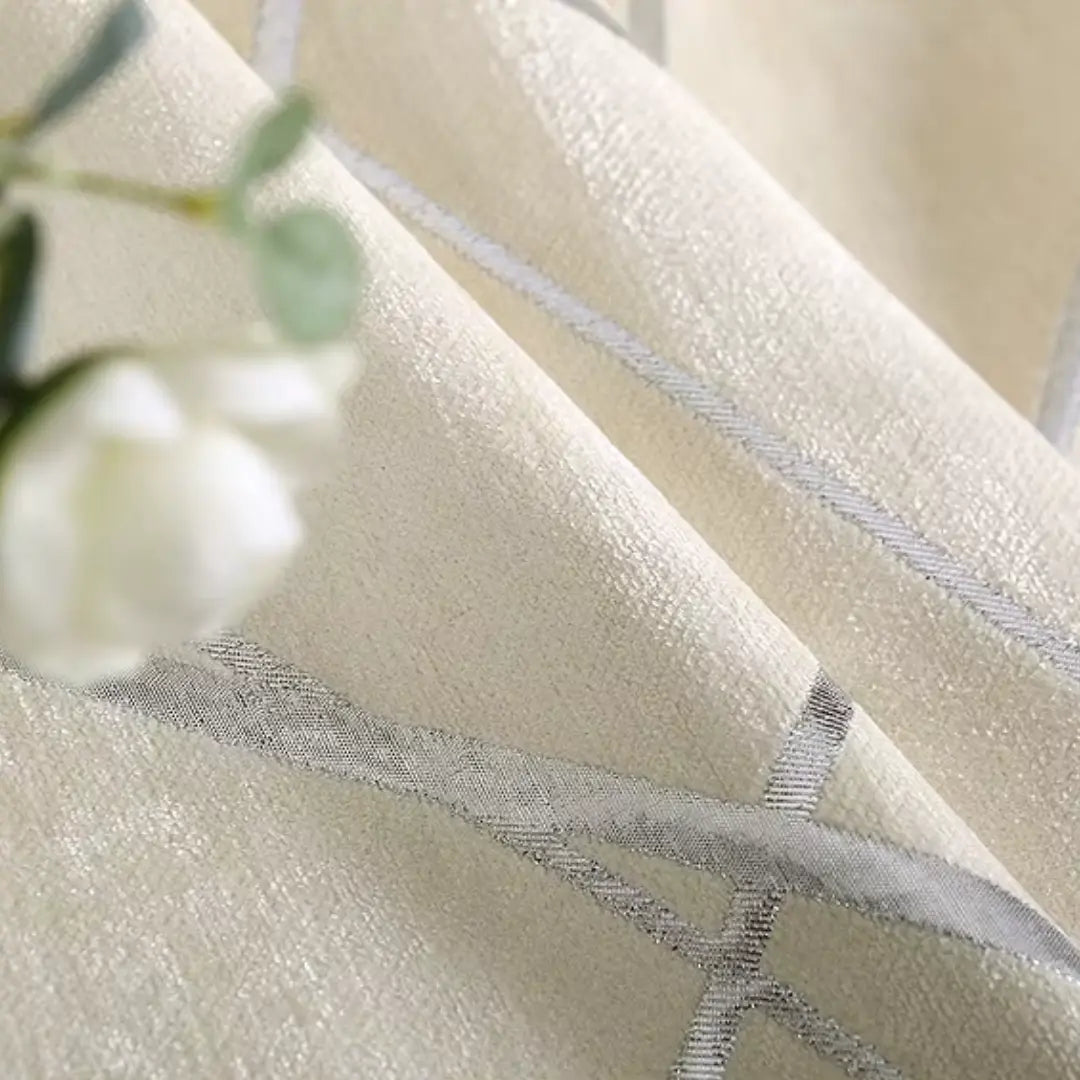 Cortina-Blackout-Jacquard-Chenille-Moderno-4m-x-2,50m-Sala-&-Quarto-Celestia-Bege-Dona-Cortina-8