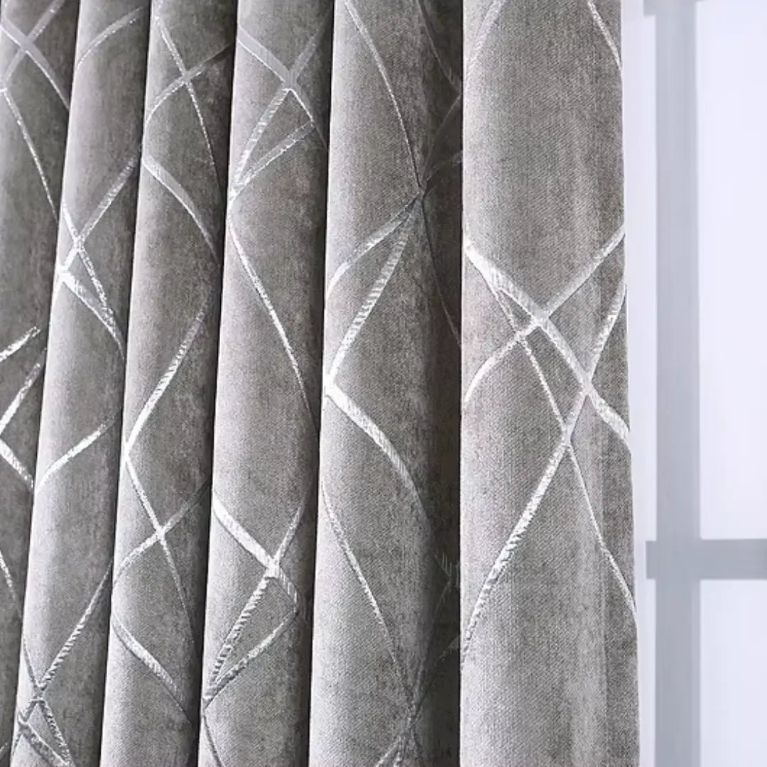 Cortina-Blackout-Jacquard-Chenille-Moderno-4m-x-2,50m-Sala-&-Quarto-Celestia-Cinza-Dona-Cortina-7
