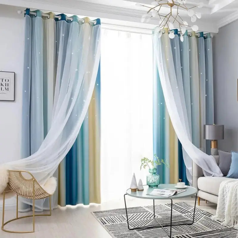 Cortina-Blackout-com-Voil-2,70m-x-2,40m-Sala-ou-Quarto-Cinderela-(Sonhos-de-Princesa)-5