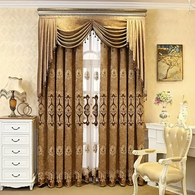 Cortina-Blackout-com-Voil-Bordado-Chenille-3m-Sala-ou-Quarto-Luxury-Shield-Dona-Cortina-4