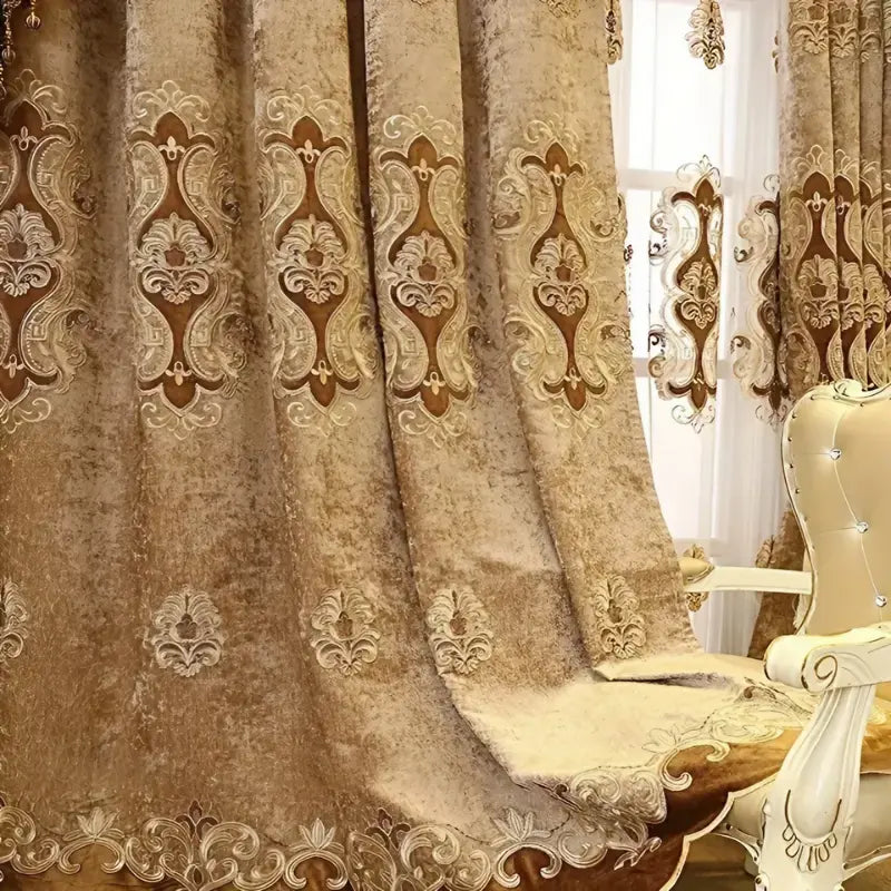 Cortina-Blackout-com-Voil-Bordado-Chenille-3m-Sala-ou-Quarto-Luxury-Shield-Dona-Cortina-6