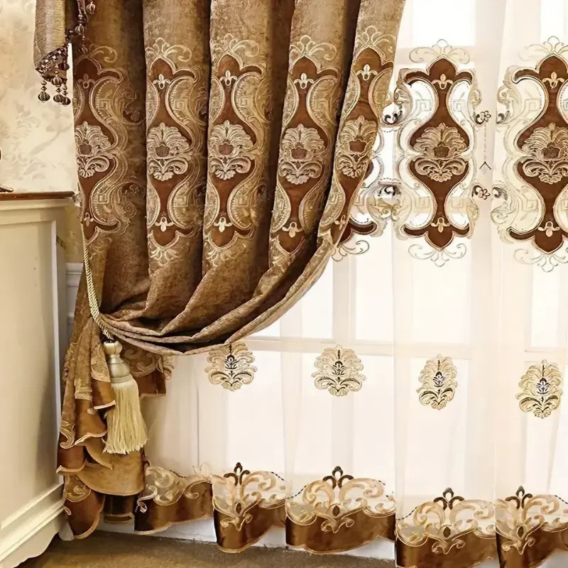 Cortina-Blackout-com-Voil-Bordado-Chenille-3m-Sala-ou-Quarto-Luxury-Shield-Dona-Cortina-8