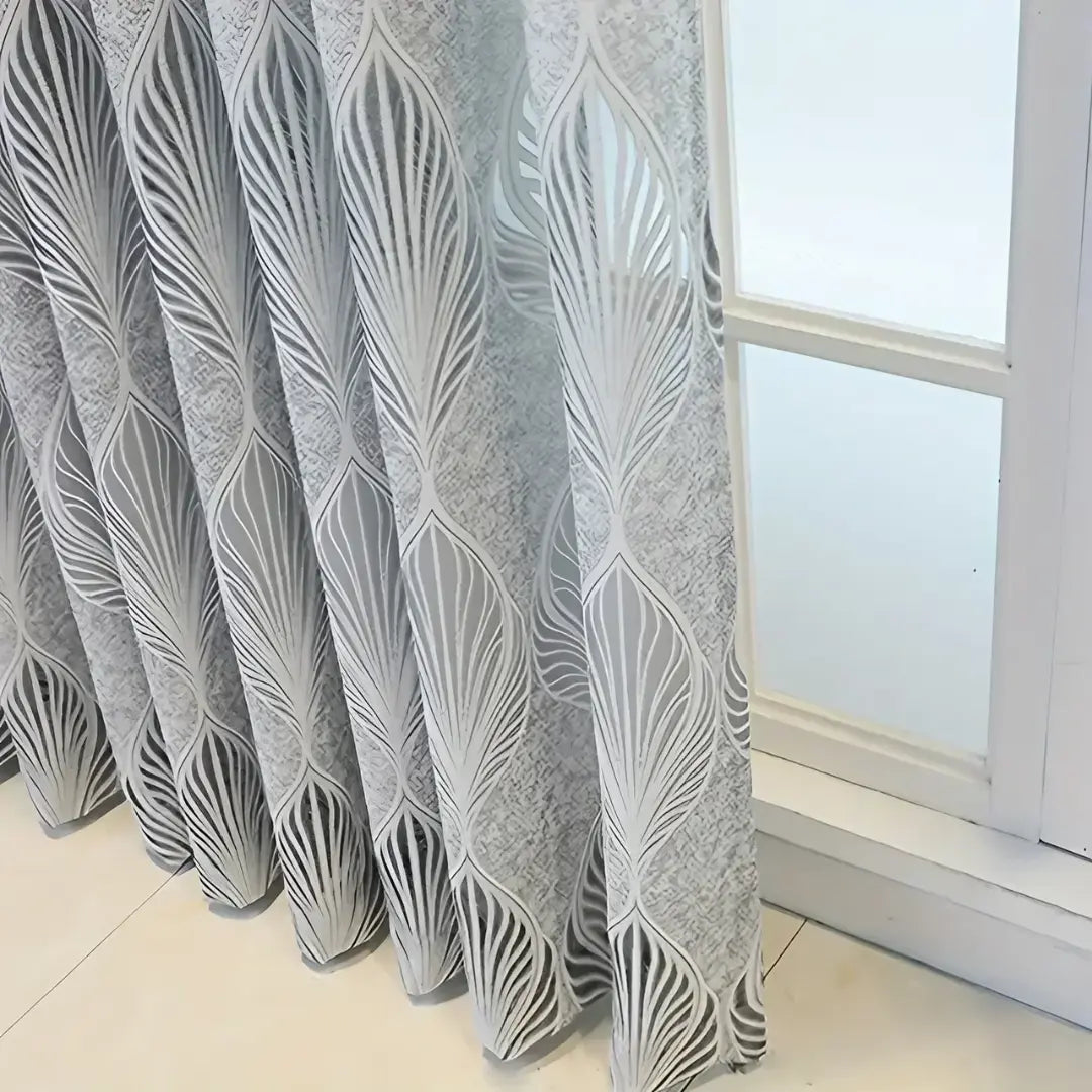 Cortina-Jacquard-Cinza-com-Folhas-Vazadas-3m-x-2,50m-Sala-&-Quarto--Lévora-Dona-Cortina-7