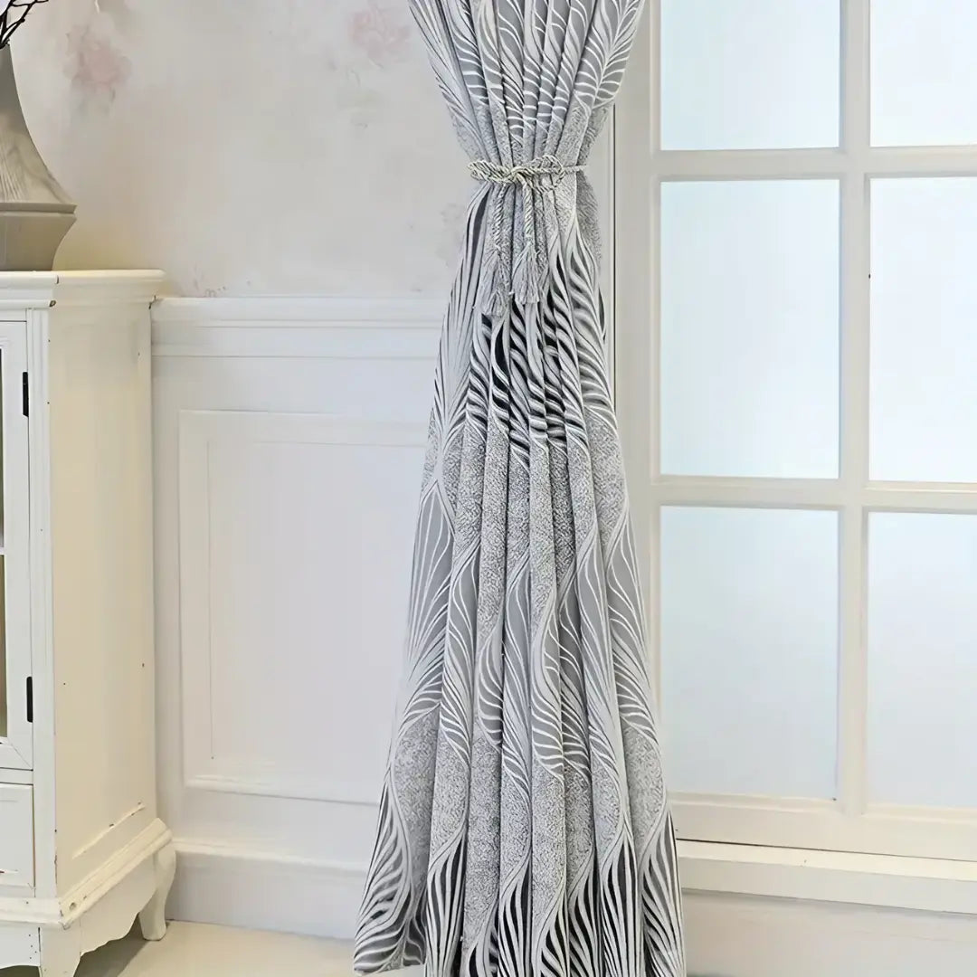 Cortina-Jacquard-Cinza-com-Folhas-Vazadas-3m-x-2,50m-Sala-&-Quarto-Lévora-Dona-Cortina-9