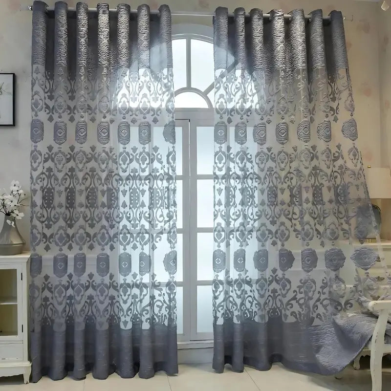Cortina-Jacquard-Prateada-Sala-ou-Quarto-Selo-Real-11