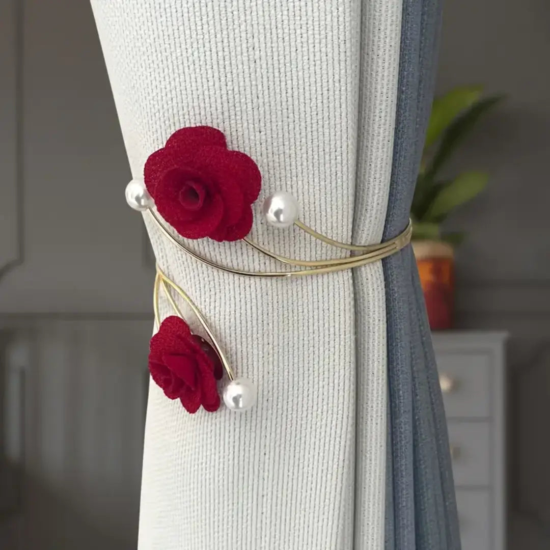 Prendedor-de-Cortina-Floral-Luxuoso-Pérolas-&-Glamour-Rosélia-Dona-Cortina-7