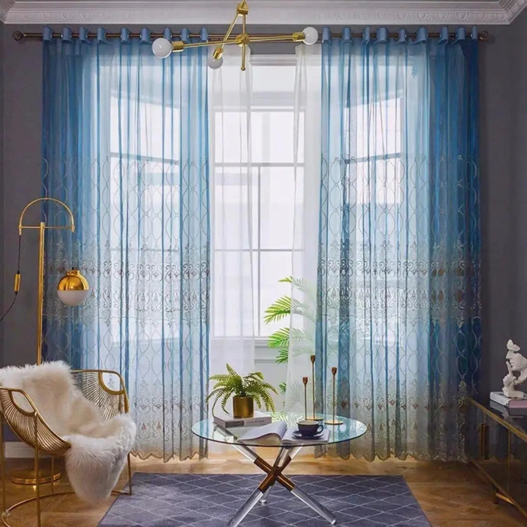 Cortina-Voil-Azul-Real-Tule-Bordado-10m-x-2,50m-Sala-&-Quarto-Éclat-D'Or-Dona-Cortina-1