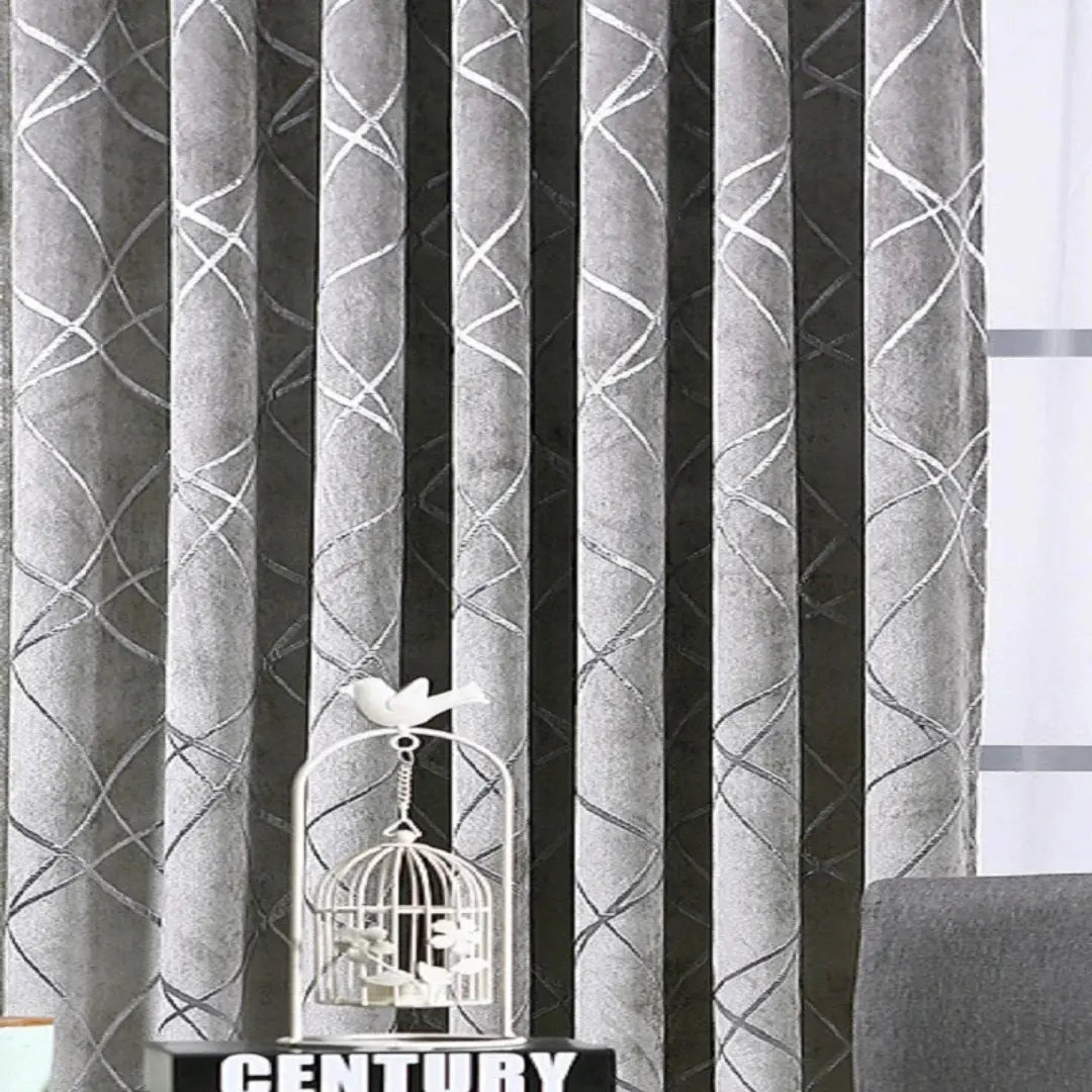 Cortina-Blackout-Jacquard-Chenille-Moderno-6m-x-2,50m-Sala-&-Quarto-Celestia-Cinza-Dona-Cortina-1