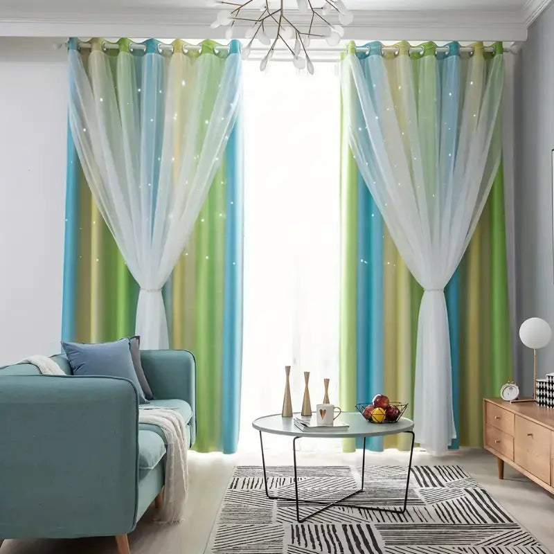 Cortina-Blackout-com-Voil-2.70m-x-2.40m-Sala-ou-Quarto-Sininho-(Sonhos-de-Princesa)-1