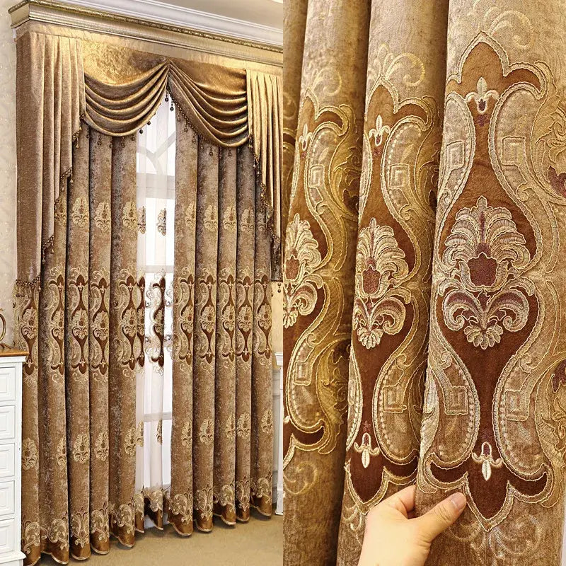 Cortina-Blackout-com-Voil-Bordado-Chenille-3m-Sala-ou-Quarto-Luxury-Shield-Dona-Cortina-1