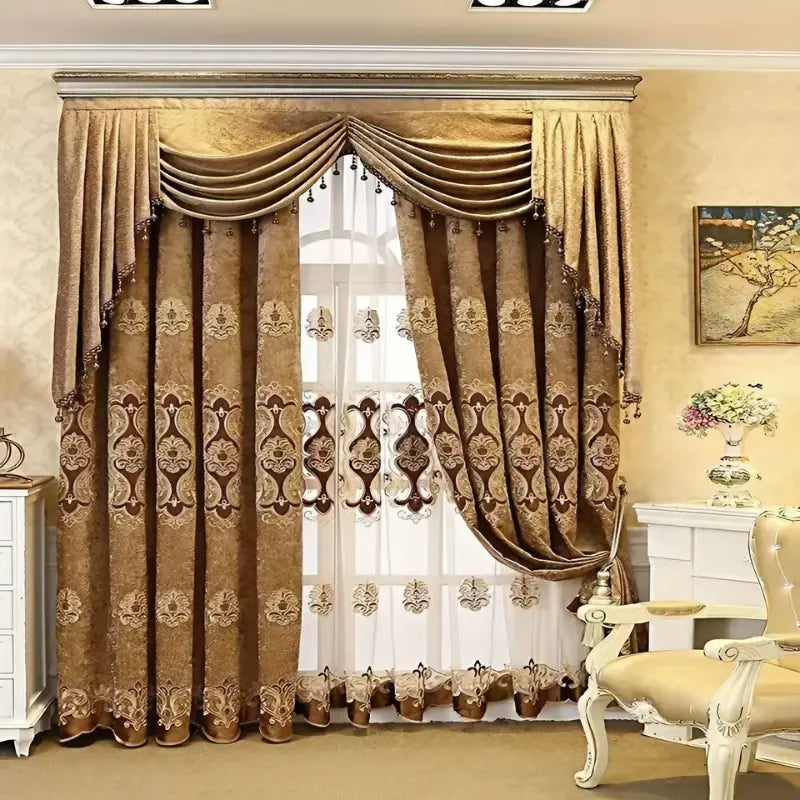 Cortina-Blackout-com-Voil-Bordado-Chenille-3m-Sala-ou-Quarto-Luxury-Shield-Dona-Cortina-2