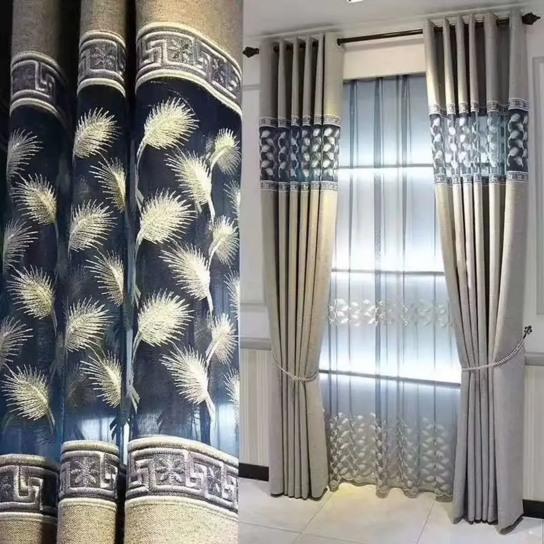Cortina-Blackout-com-Voil-de-Luxo-Jacquard-Europeu-Bordado-3m-x-2,50m-Sala-&-Quarto-Valois-Dona-Cortina-1