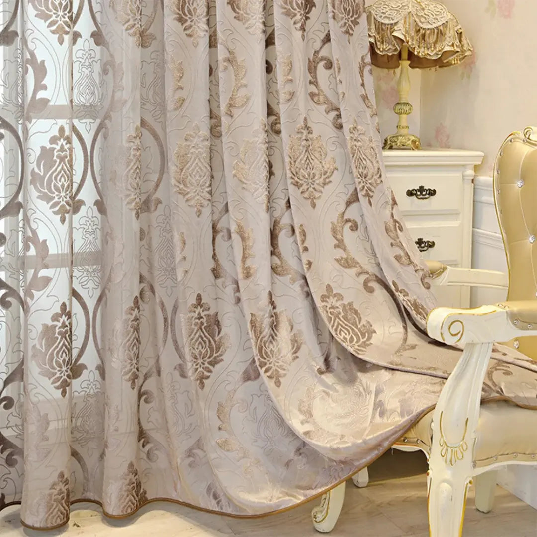 Cortina-Jacquard-Luxuosa-3m-x-2,60m-Sala-ou-Quarto-Fiorenza-Coffee-Dona-Cortina-1