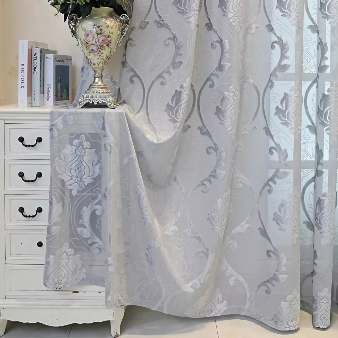 Cortina-Jacquard-Luxuosa-6m-x-2,60m-Sala-ou-Quarto-Fiorenza-Cinza-Dona-Cortina-1