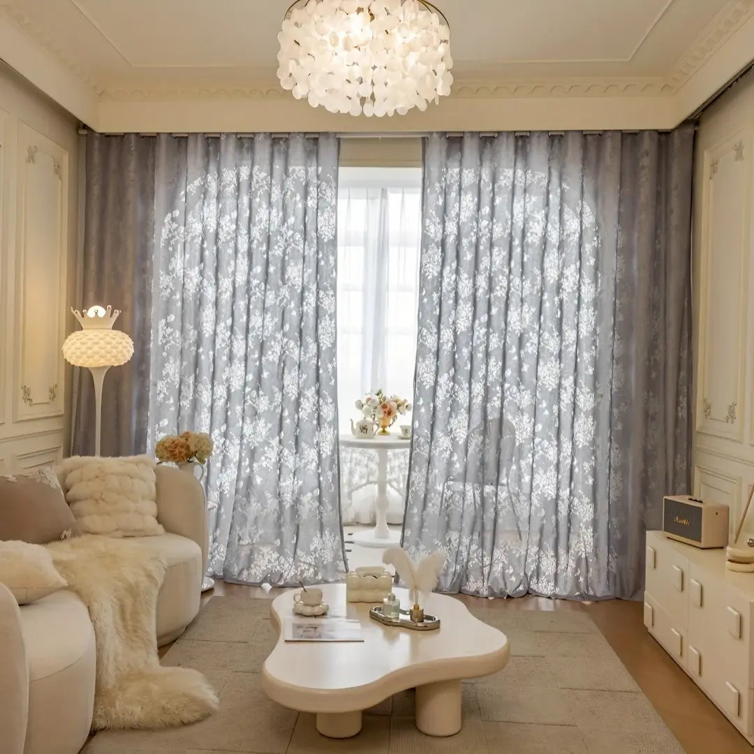 Cortina-Jacquard-Cinza-Delicate-Bloom-3m-x-altura-Sala-ou-Quarto-Dona-Cortina-2