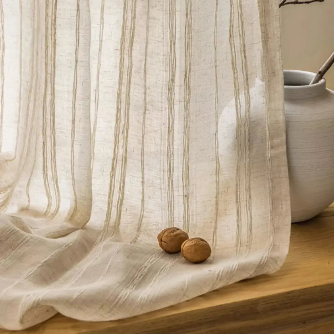 Cortina-Luxuosa-Gaze-de-Linho-Bege-com-Listras-3m-x-2-80m-Sala-e-Quarto-Elegance-Lumière-Dona-Cortina-9